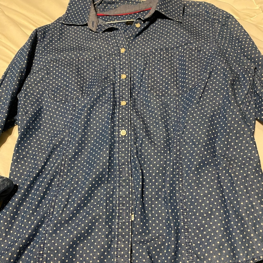 Talbots button down blouse